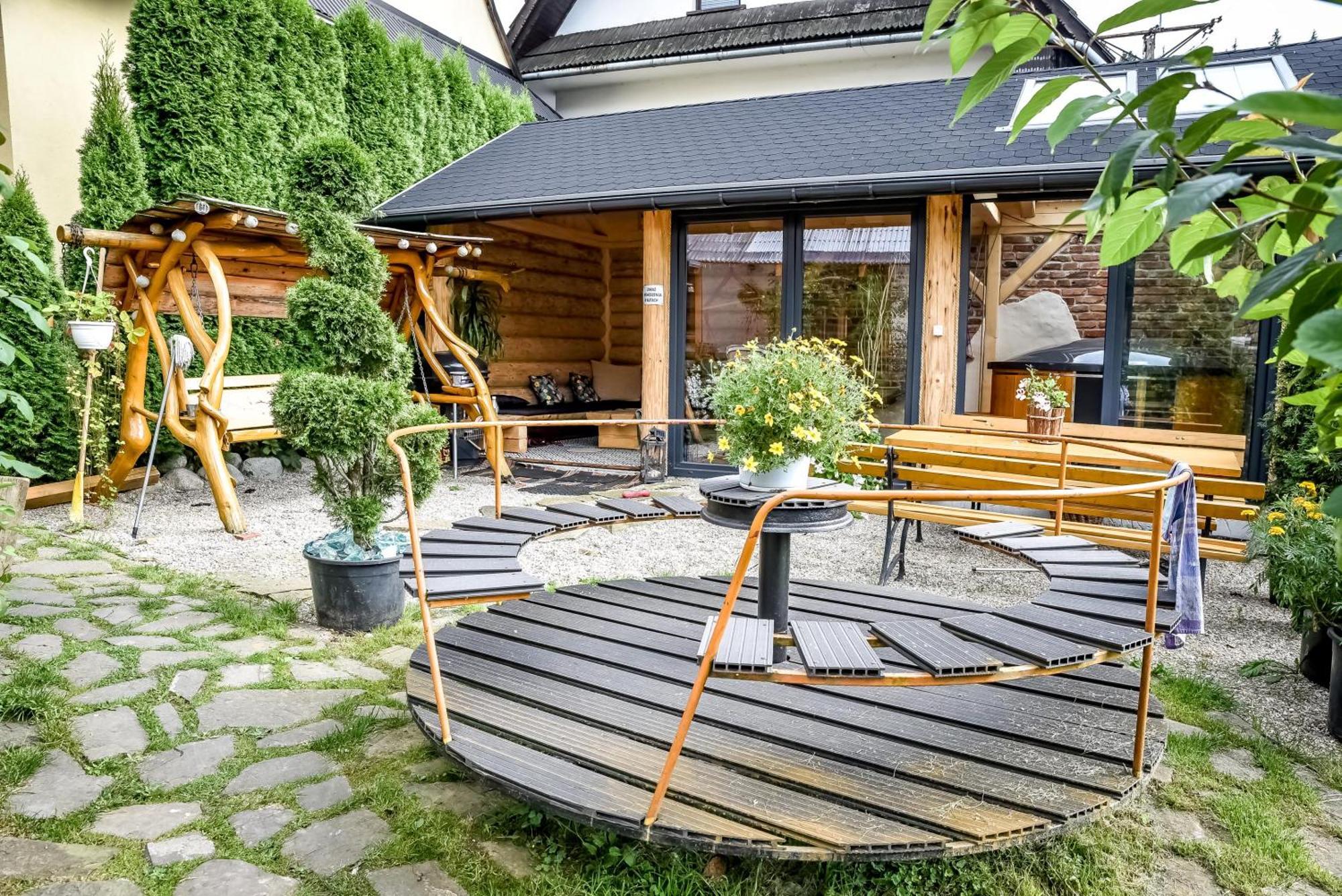 بورونين Ciukrowa Chatka Sauna & Jacuzzi المظهر الخارجي الصورة
